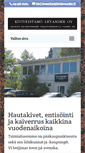 Mobile Screenshot of kivilevander.fi